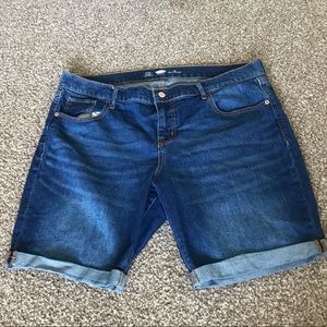 Old navy jean Bermuda shorts